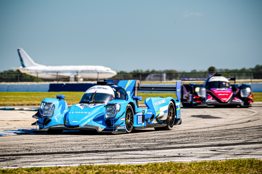 Nicklas Nielsen sendt ud af kampen på Sebring
(Foto: AF Corse)
